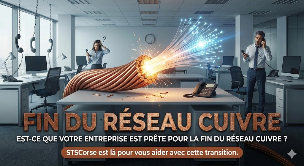 En 2026, fin du cuivre en Corse 